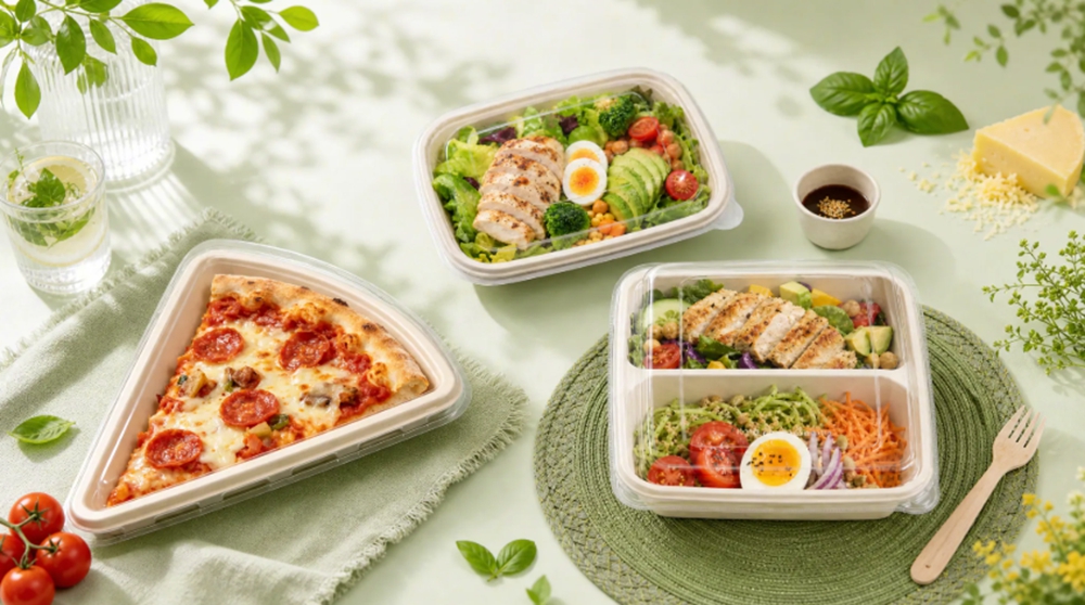 Sugarcane Pulp Bowl Lids