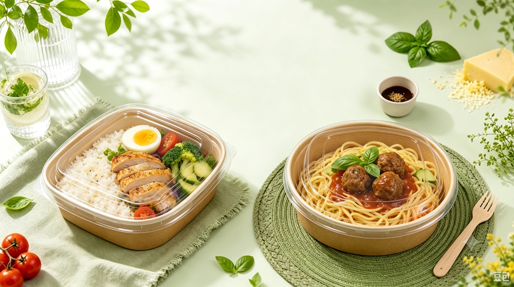 Kraft Paper Bowl Lids